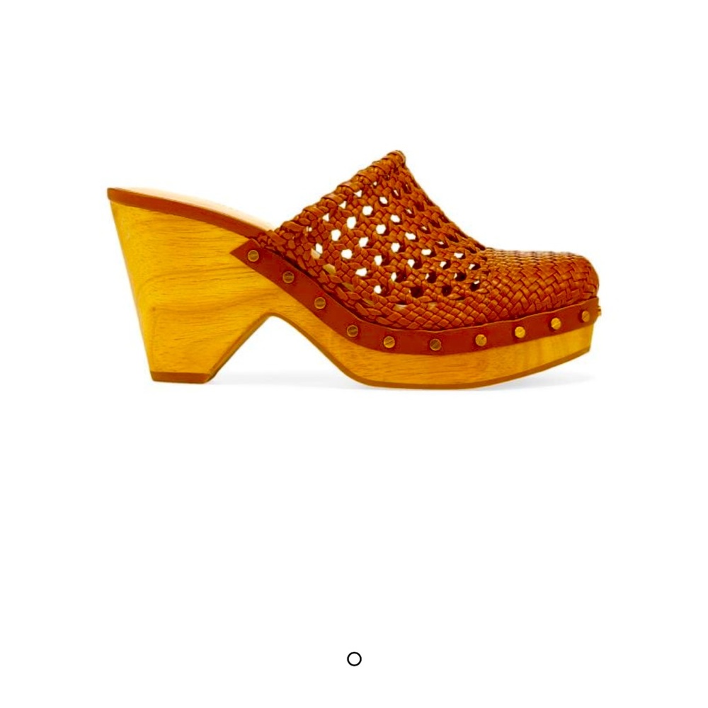 Veronica Beard - Hardie Woven Leather Clogs NWOT - Picture 6 of 7